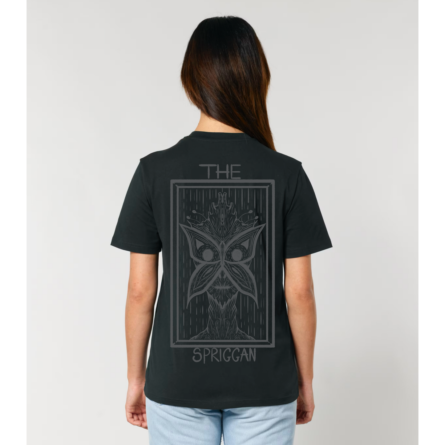 The Spriggan - Medium Fit Black T-Shirt