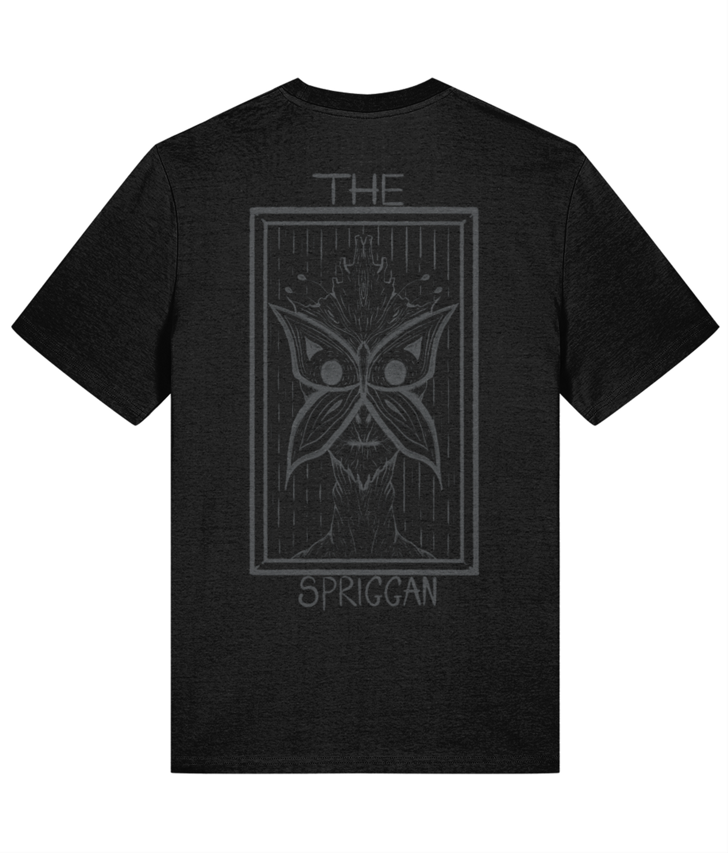 The Spriggan - Medium Fit Black T-Shirt
