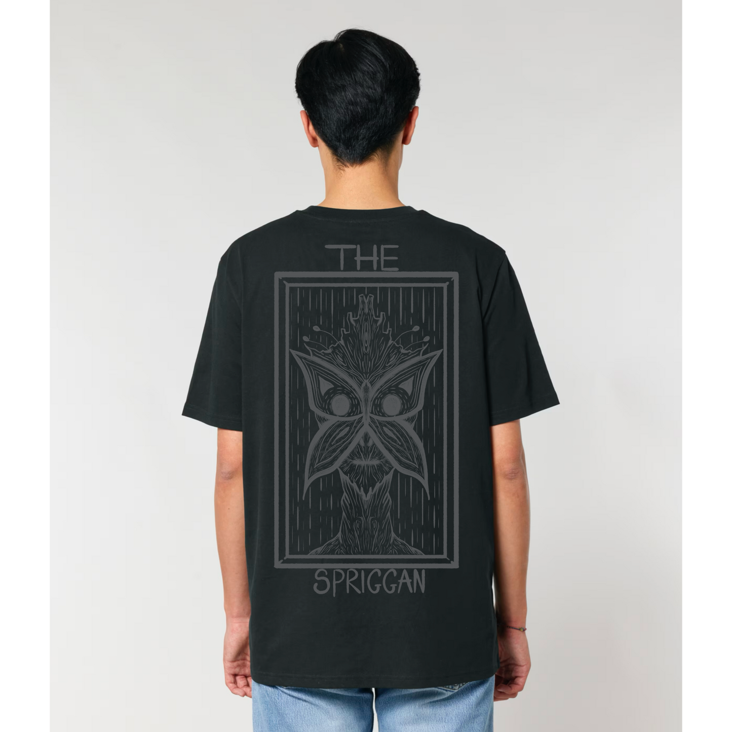The Spriggan - Medium Fit Black T-Shirt
