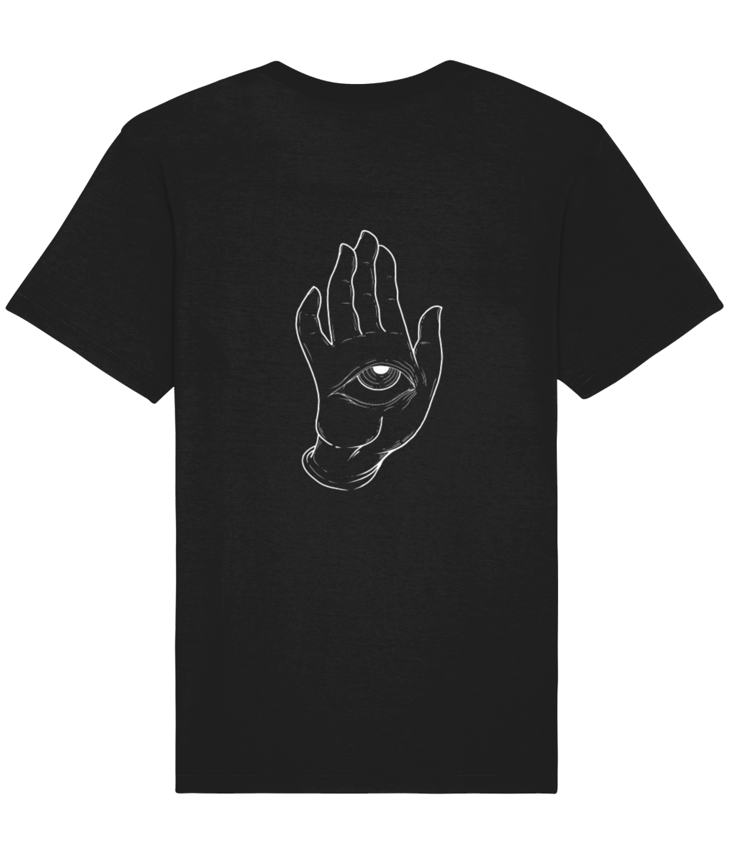 TRWKS Black Medium Fit T-shirt with Eye of Truth Graphic