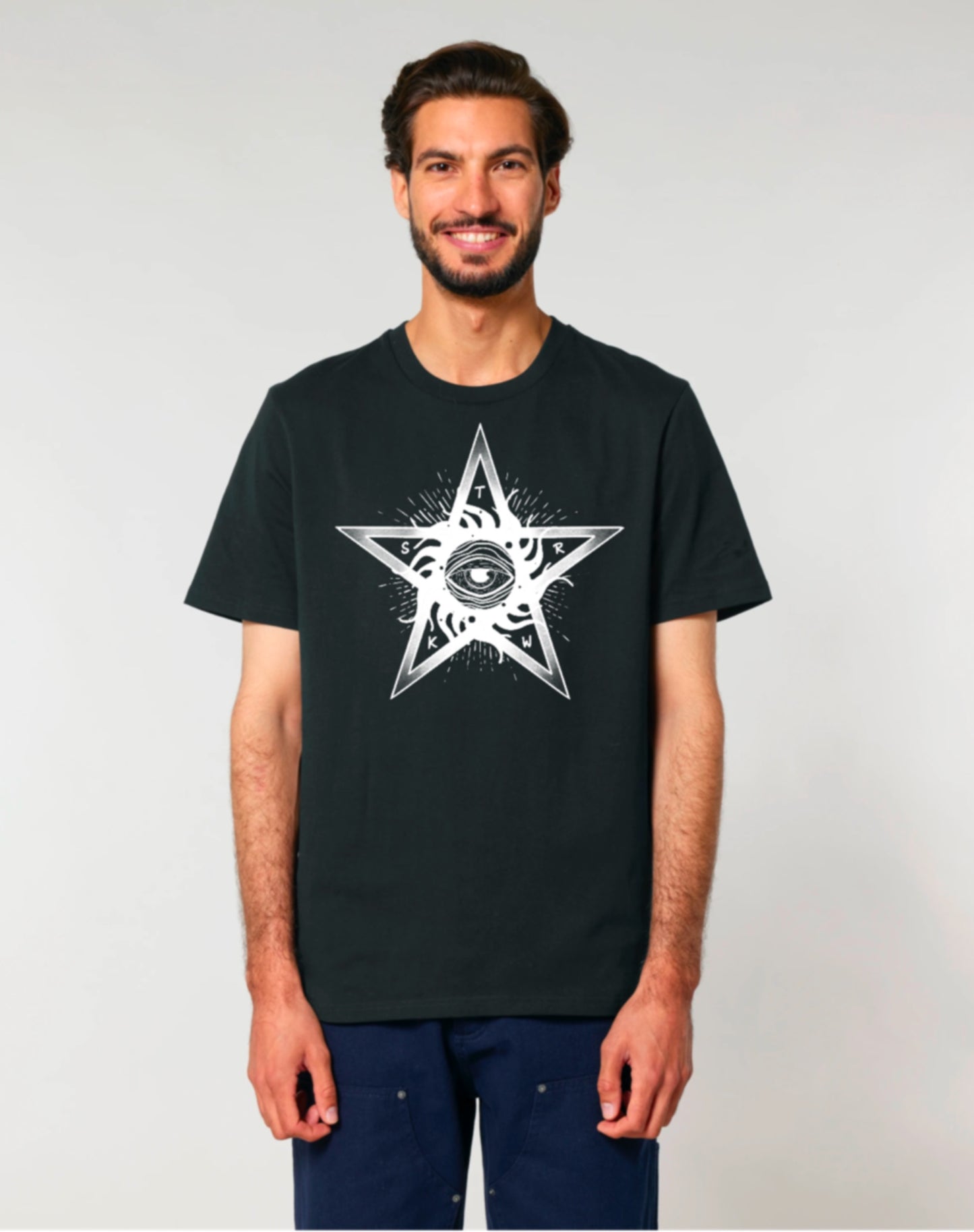 TRWKS Pentagram Star Design Tee